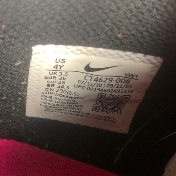 Nike CT4629-008 LeBron Witness V 5 2020 Air Basketball Shoes Youth Sz 4Y - Picture 8 of 9